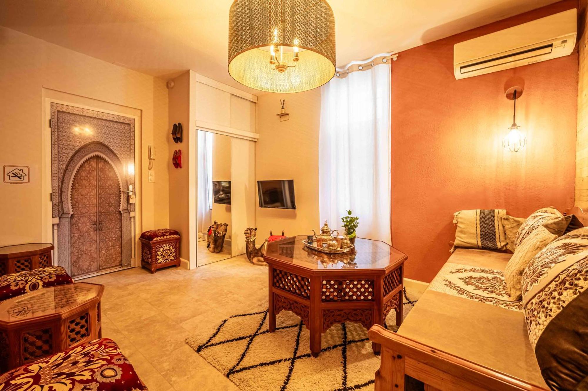 Le Marrakech ~ Centre-Ville ~ Climatisation Нарбон Екстериор снимка